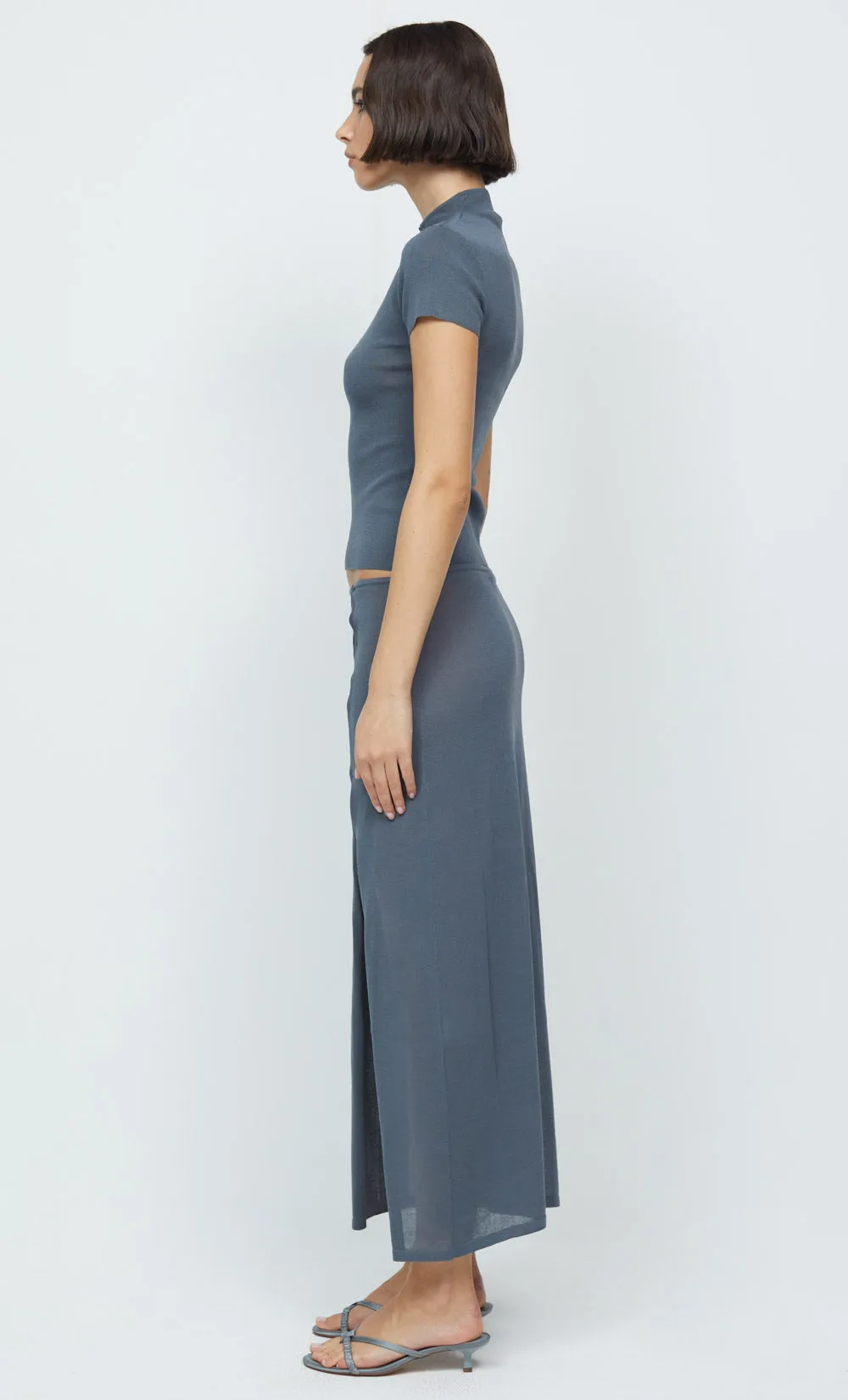 SORRENTO KNIT TOP - CHARCOAL sold by bec + bridge product image thumbnail 4