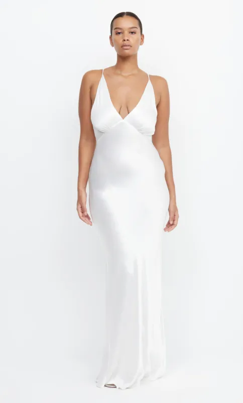 MOON DANCE V MAXI DRESS - IVORY sold by bec + bridge