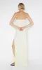 ETERNITY STRAPLESS MAXI DRESS - ICE YELLOW sold by bec + bridge
