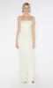 ETERNITY STRAPLESS MAXI DRESS - ICE YELLOW sold by bec + bridge
