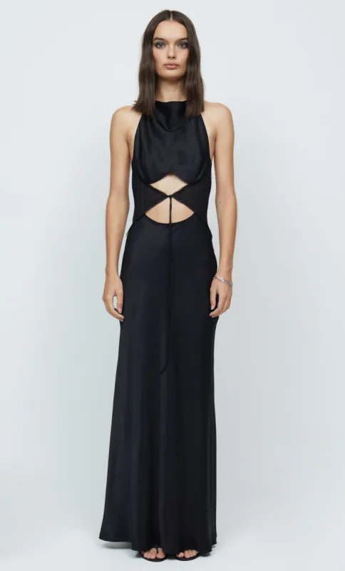 NAOMI MAXI DRESS - BLACK sold by bec + bridge