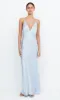 MOON DANCE V MAXI DRESS - DUSTY BLUE sold by bec + bridge