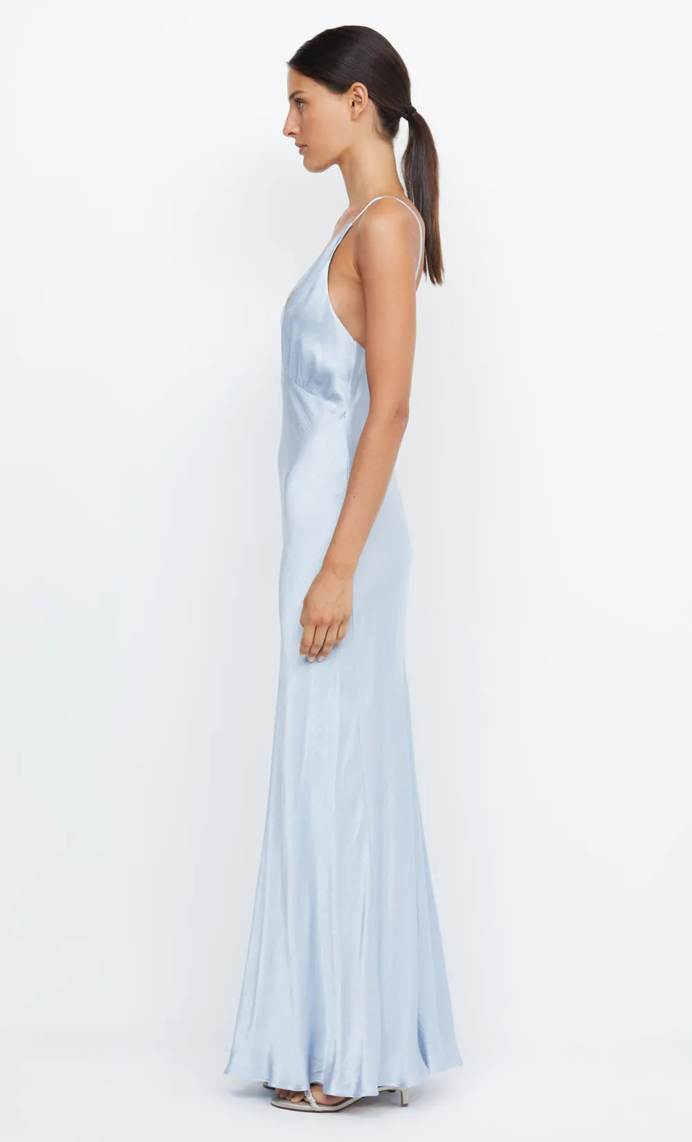 MOON DANCE V MAXI DRESS - DUSTY BLUE sold by bec + bridge product image thumbnail 4
