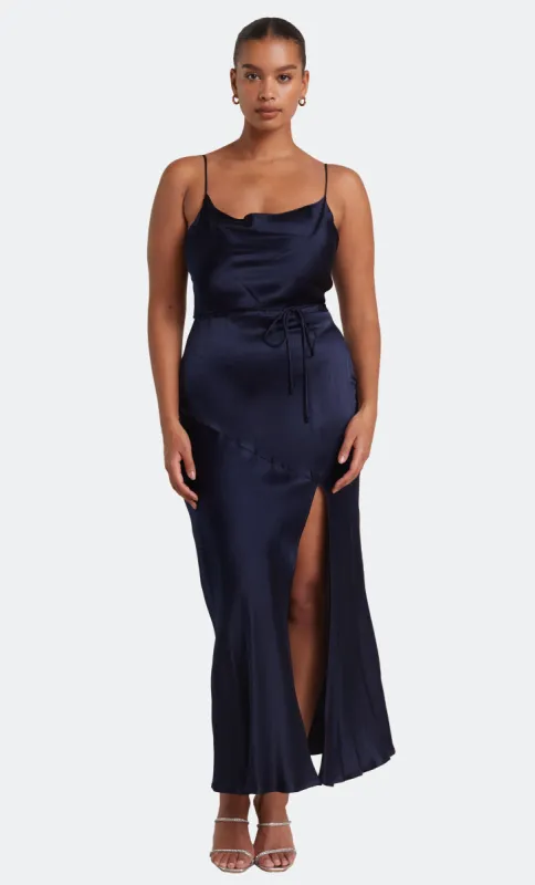 MOON DANCE MIDI DRESS - INK sold by bec + bridge