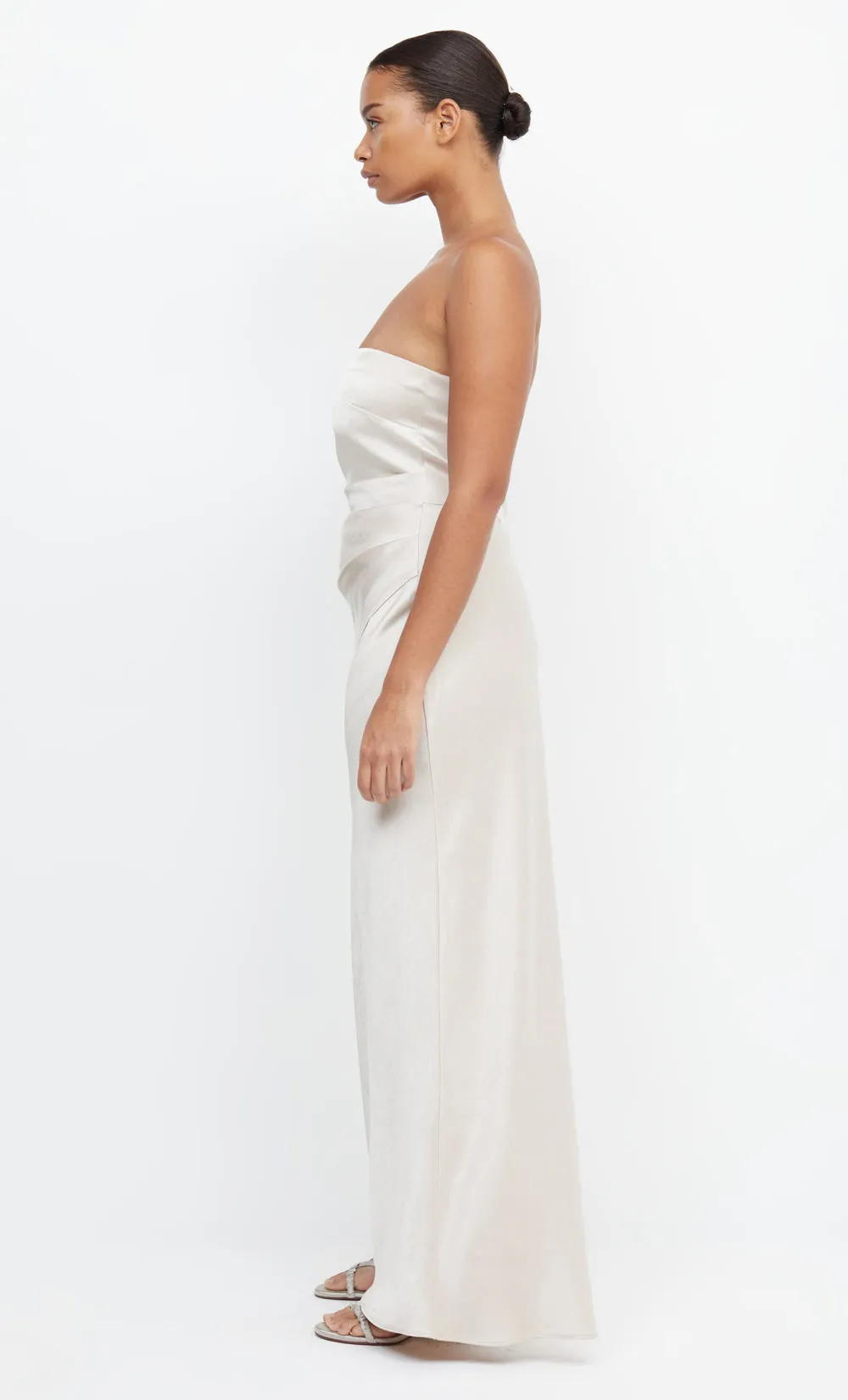THE DREAMER STRAPLESS DRESS - SAND sold by bec + bridge product image thumbnail 5