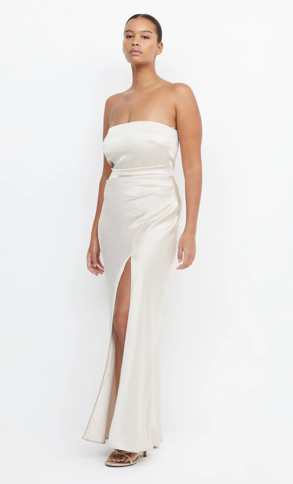 THE DREAMER STRAPLESS DRESS - SAND sold by bec + bridge product image thumbnail 4