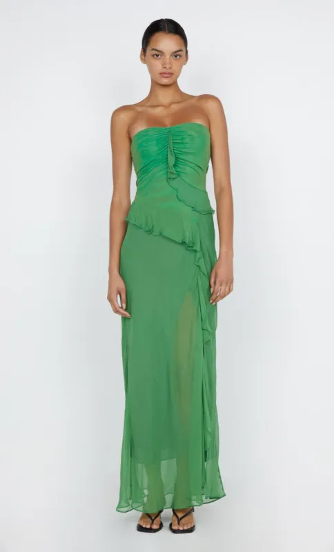 MARESCA STRAPLESS DRESS - GREEN APPLE sold by bec + bridge