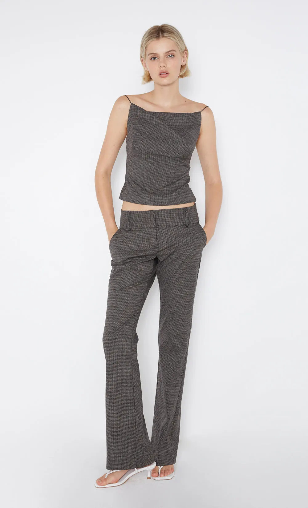 BORDEAUX CAMI - CHECK sold by bec + bridge