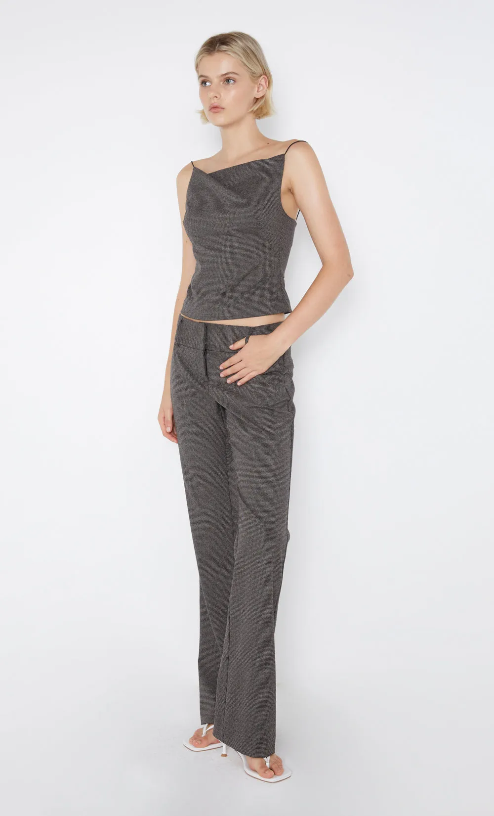 BORDEAUX CAMI - CHECK sold by bec + bridge product image thumbnail 4