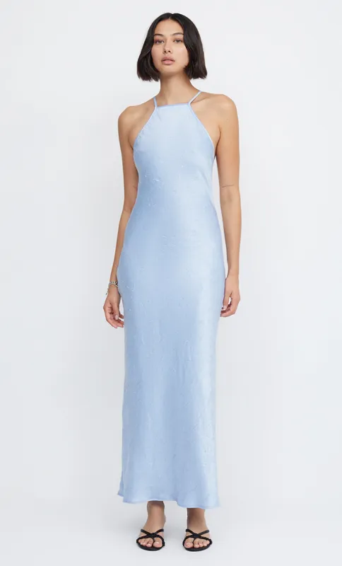LANI HALTER MAXI DRESS - ICE BLUE sold by bec + bridge