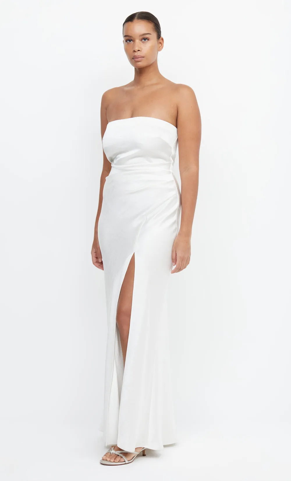 THE DREAMER STRAPLESS DRESS - IVORY sold by bec + bridge product image thumbnail 5
