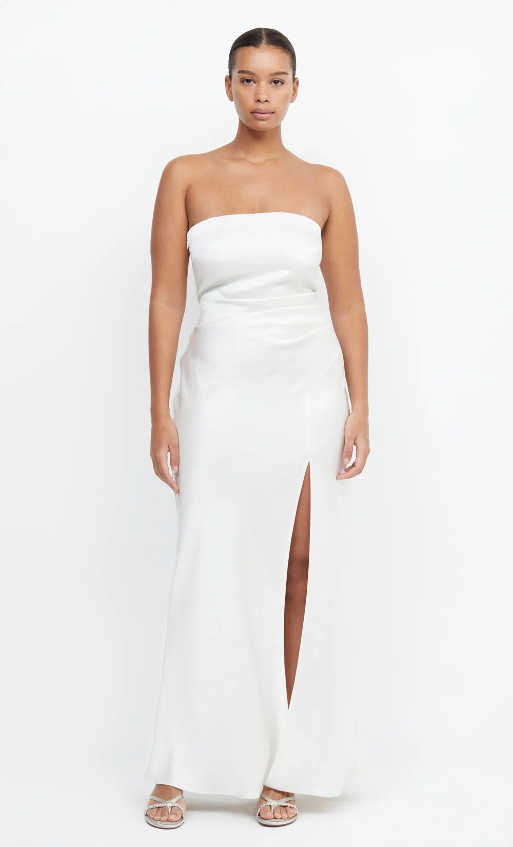 THE DREAMER STRAPLESS DRESS - IVORY sold by bec + bridge product image thumbnail 2