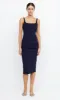 KARINA TUCK MIDI DRESS - INK sold by bec + bridge