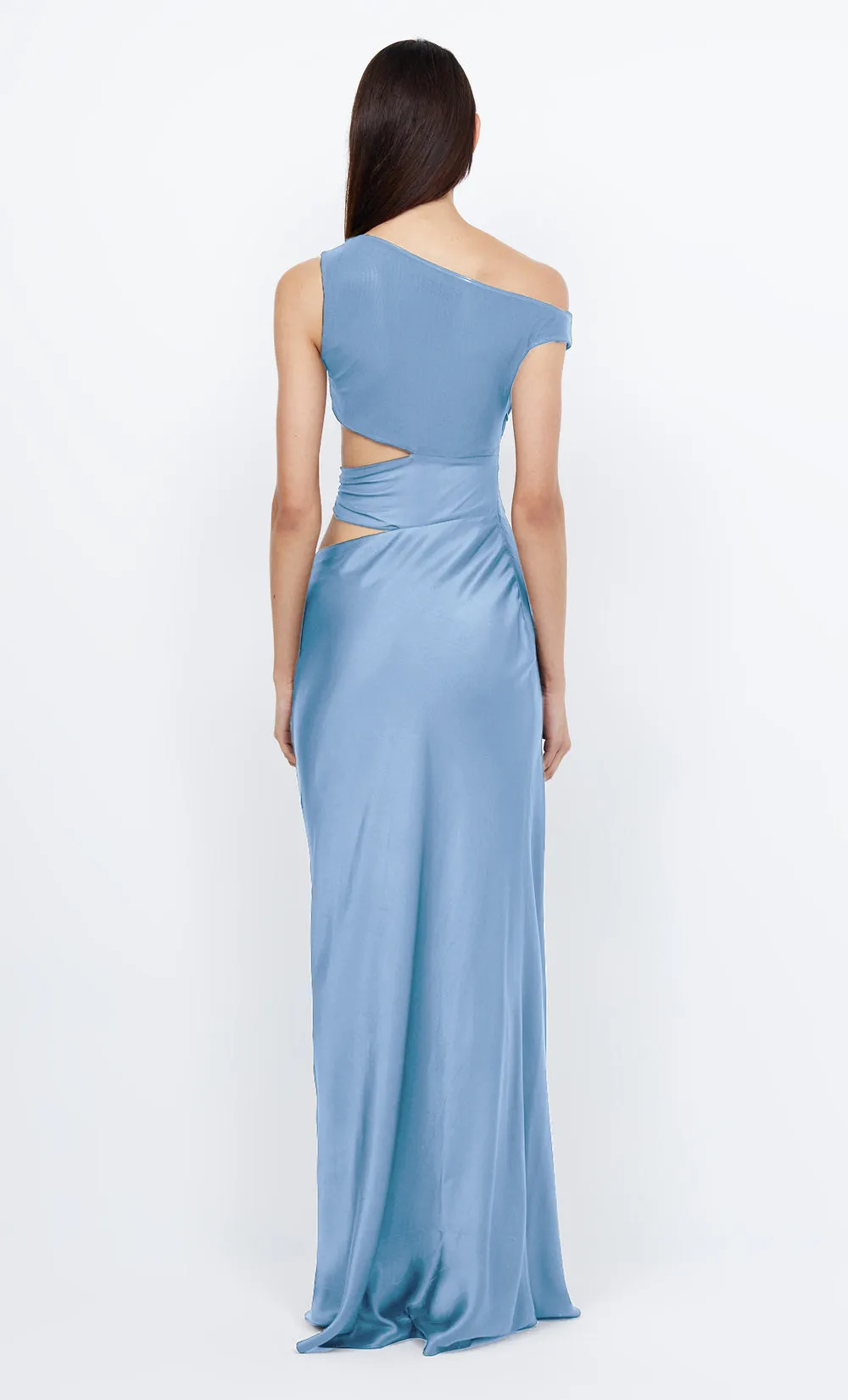 WHORL ASYM DRESS - MERIDIAN BLUE sold by bec + bridge product image thumbnail 2