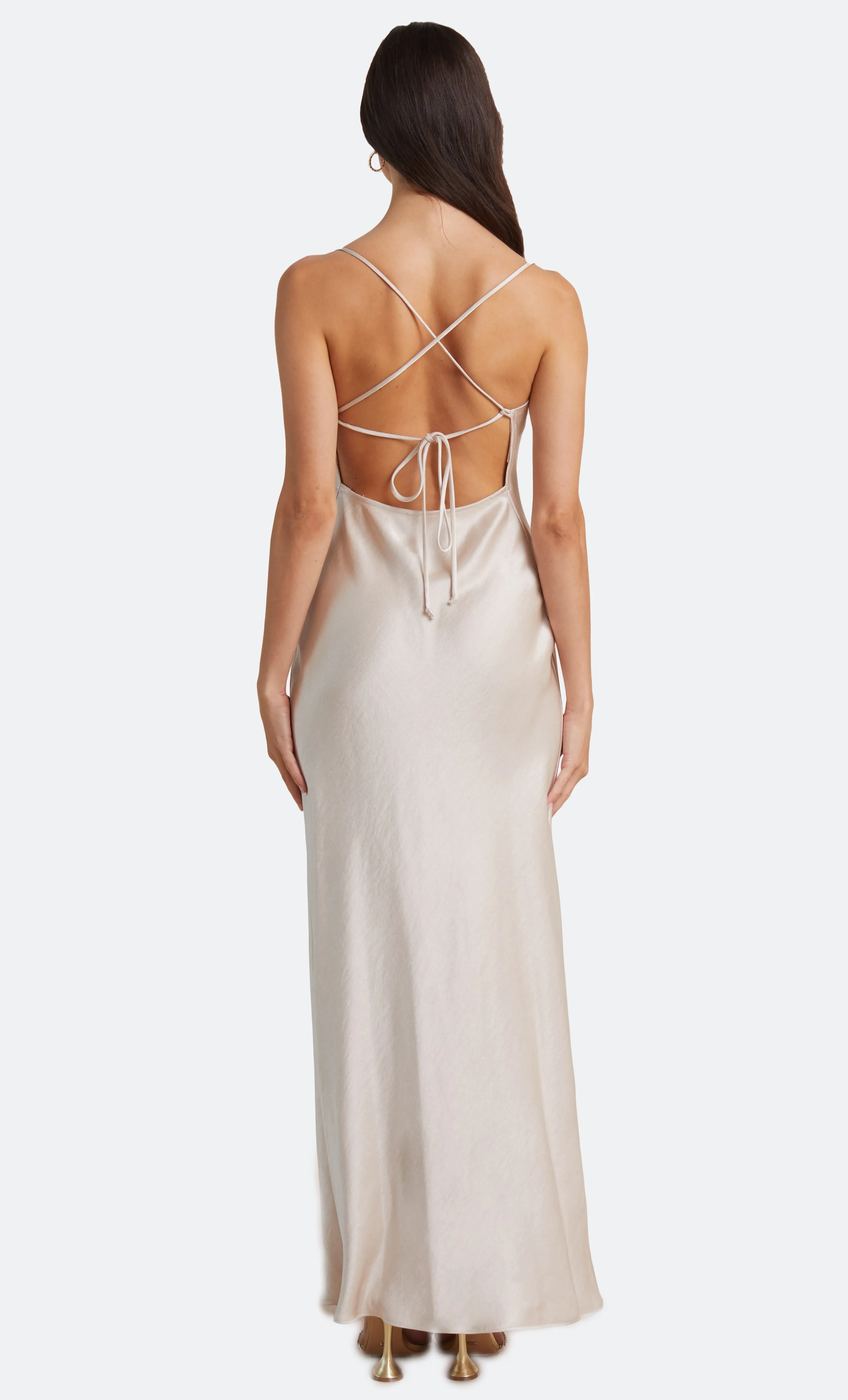 THE DREAMER TIE DRESS - SAND sold by bec + bridge product image thumbnail 4