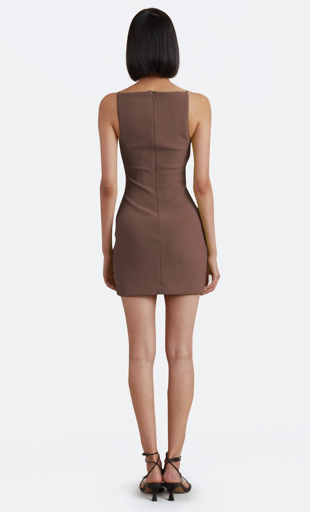 CLOVER MINI DRESS - CHOCOLATE sold by bec + bridge product image thumbnail 2