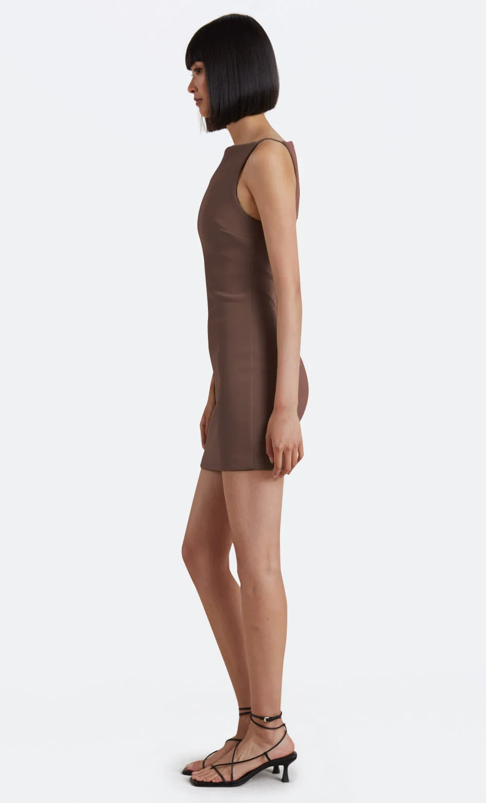 CLOVER MINI DRESS - CHOCOLATE sold by bec + bridge product image thumbnail 4
