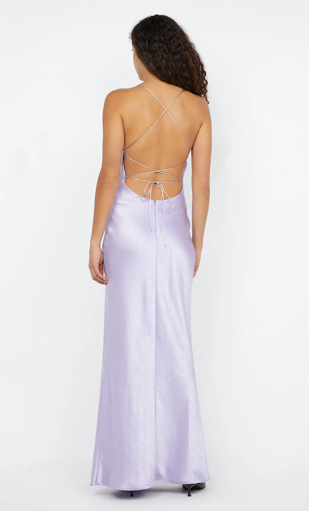 ALLEGRA TIE MAXI DRESS - LILAC sold by bec + bridge product image thumbnail 2