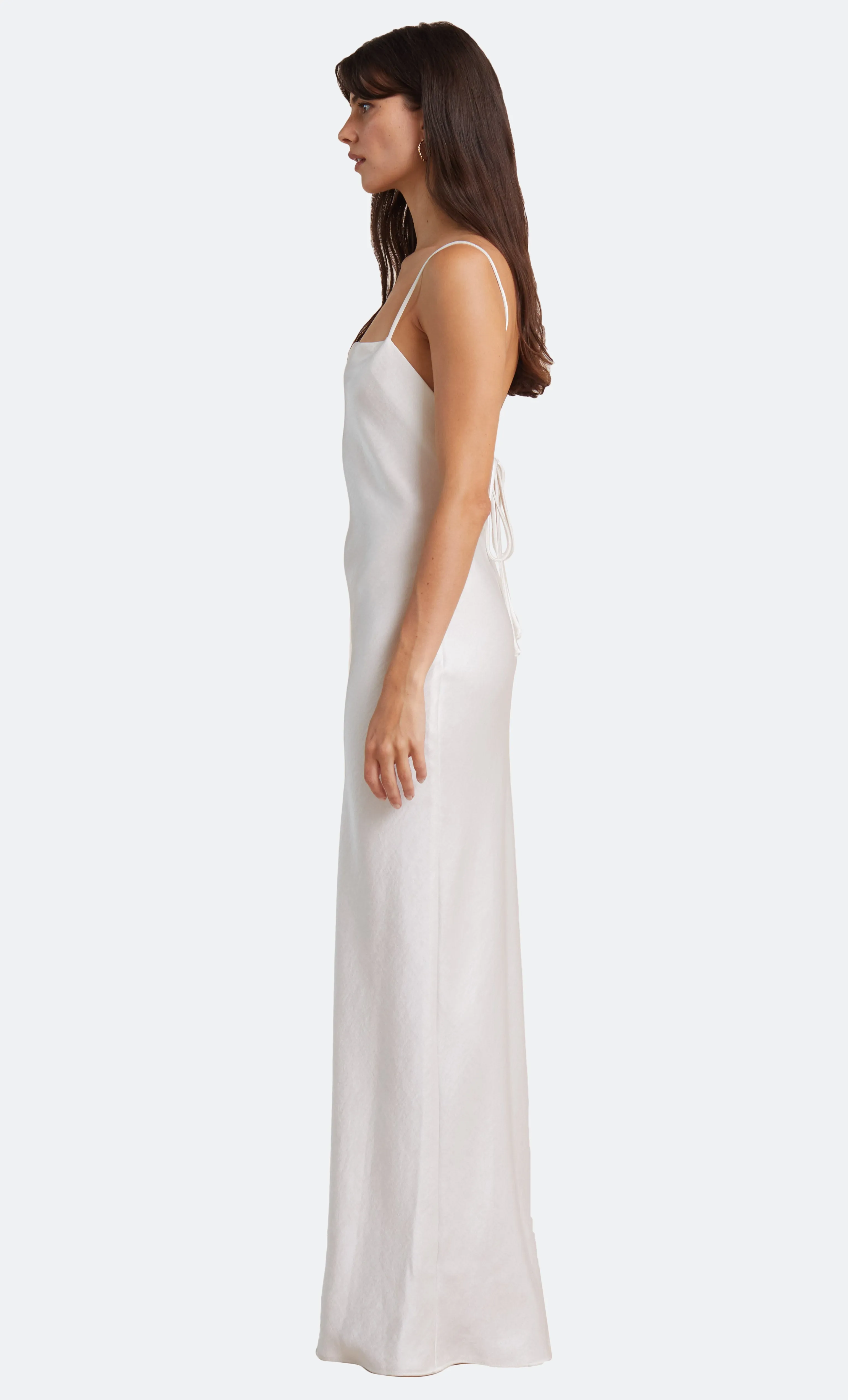THE DREAMER TIE DRESS - IVORY sold by bec + bridge product image thumbnail 4