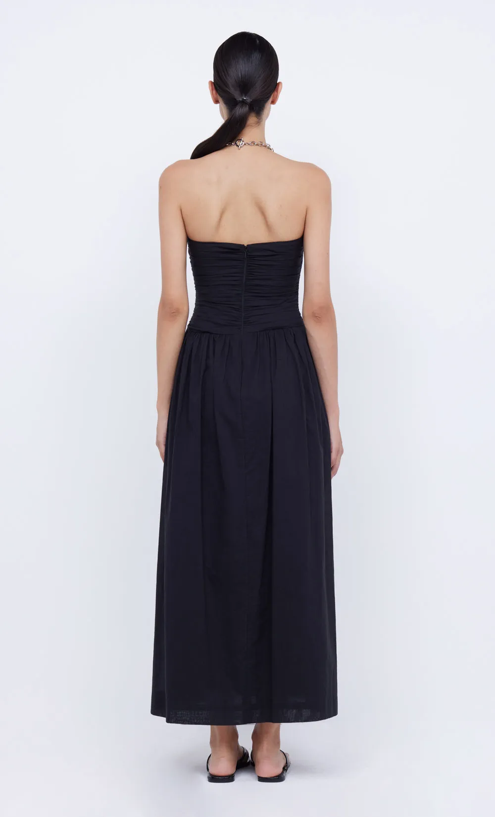 PALMER STRAPLESS MAXI - BLACK sold by bec + bridge product image thumbnail 2