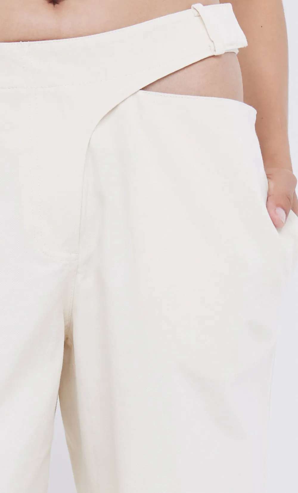 PHOENIX PANT - CREAM/BLACK sold by bec + bridge product image thumbnail 5