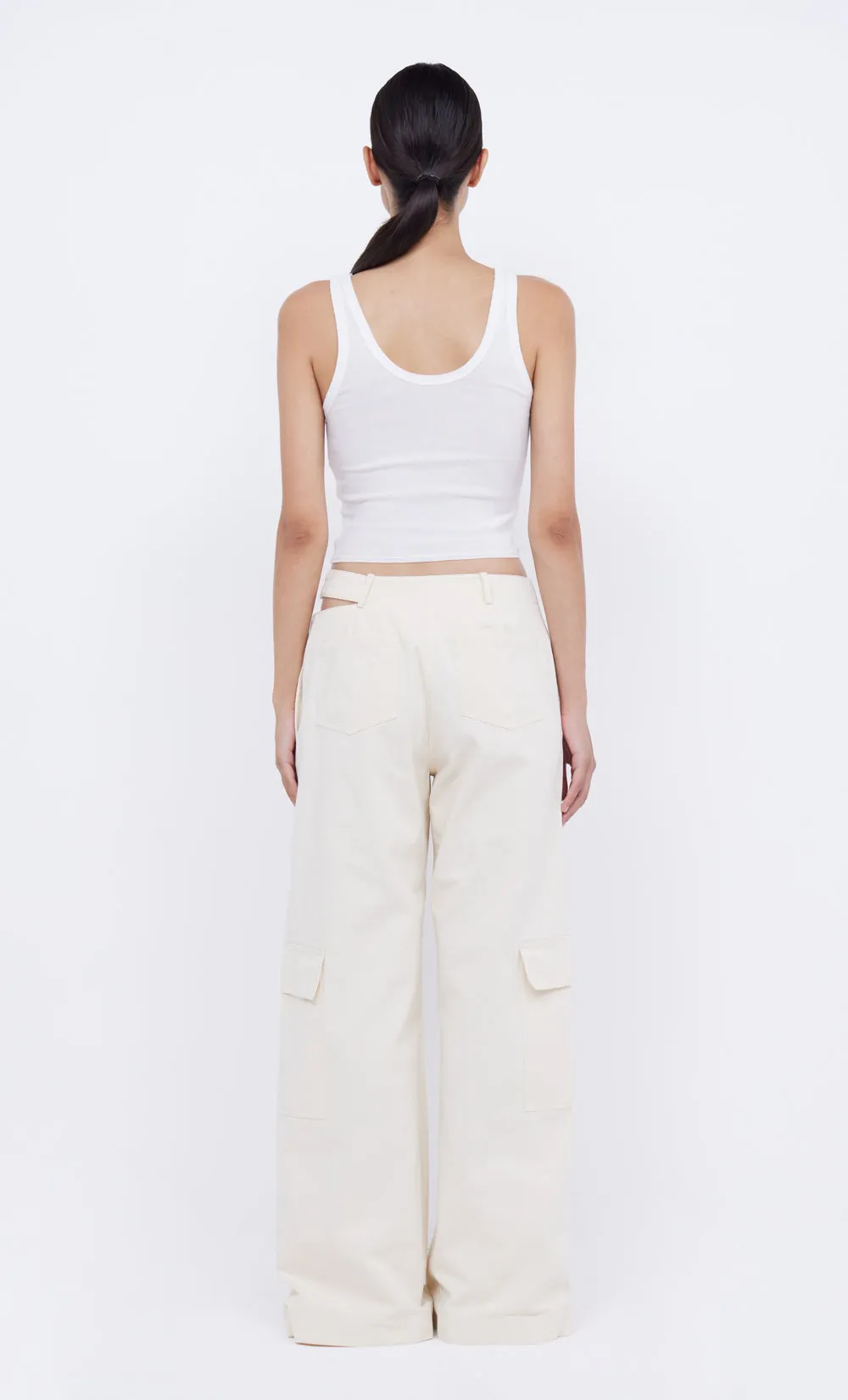 PHOENIX PANT - CREAM/BLACK sold by bec + bridge product image thumbnail 3