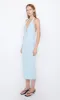 ELVIE HALTER  MIDI DRESS - DOLPHIN BLUE sold by bec + bridge
