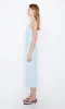 ELVIE HALTER  MIDI DRESS - DOLPHIN BLUE sold by bec + bridge