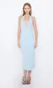 ELVIE HALTER  MIDI DRESS - DOLPHIN BLUE sold by bec + bridge