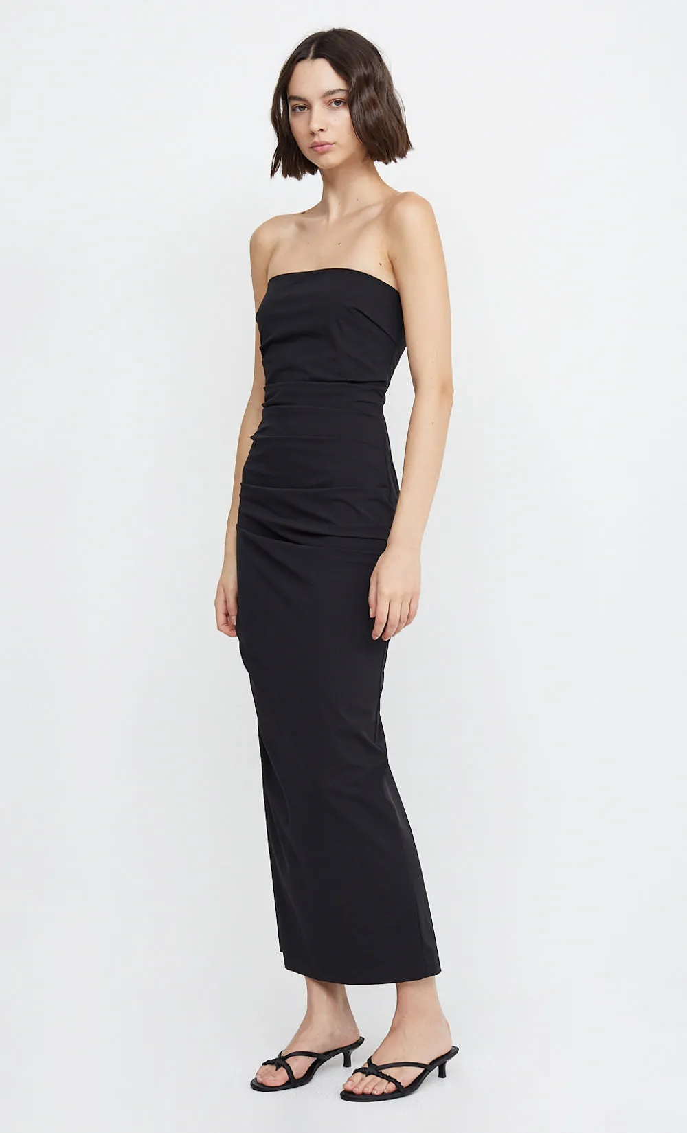 ZELIE STRAPLESS MAXI DRESS - BLACK sold by bec + bridge product image thumbnail 3