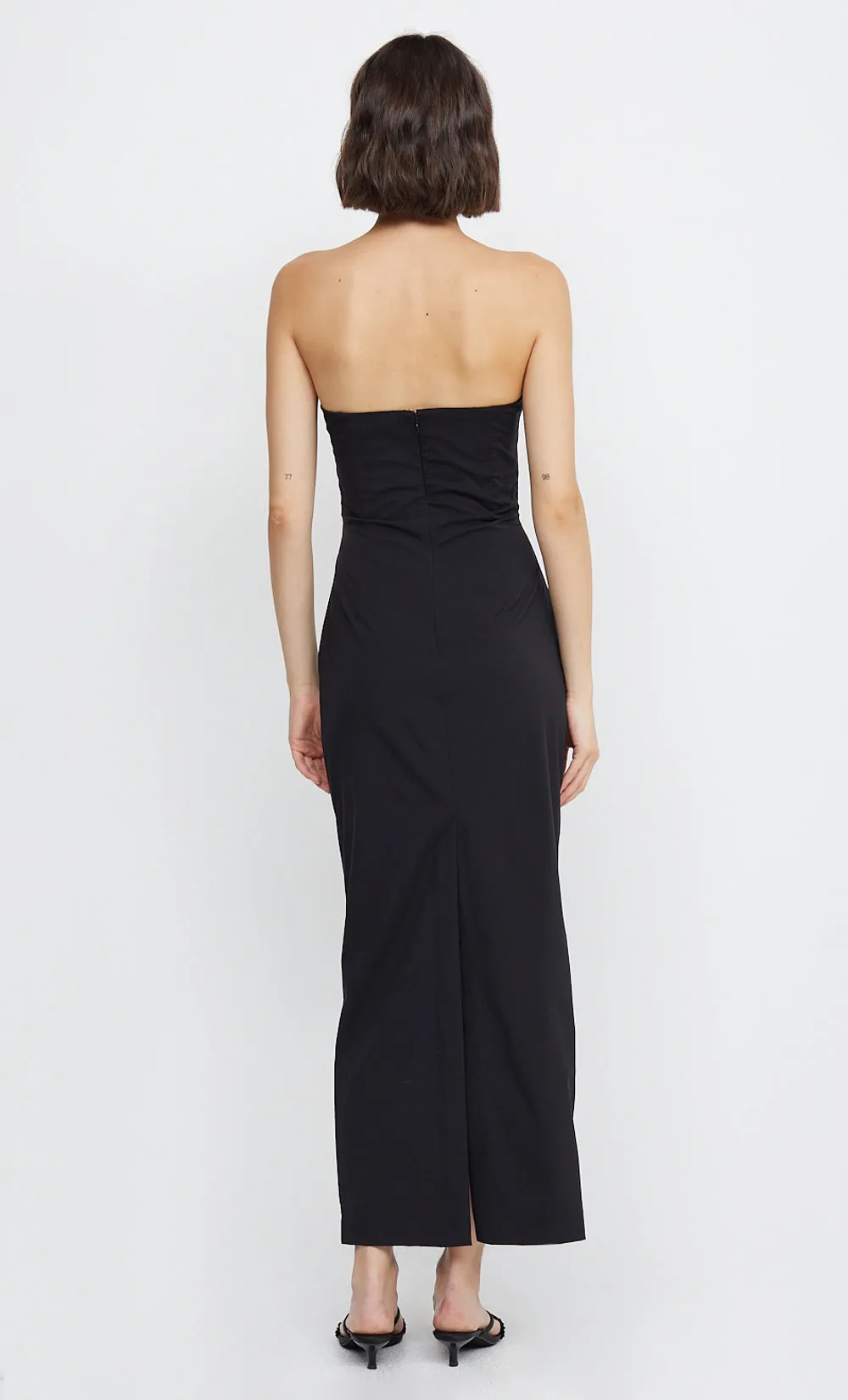 ZELIE STRAPLESS MAXI DRESS - BLACK sold by bec + bridge product image thumbnail 2