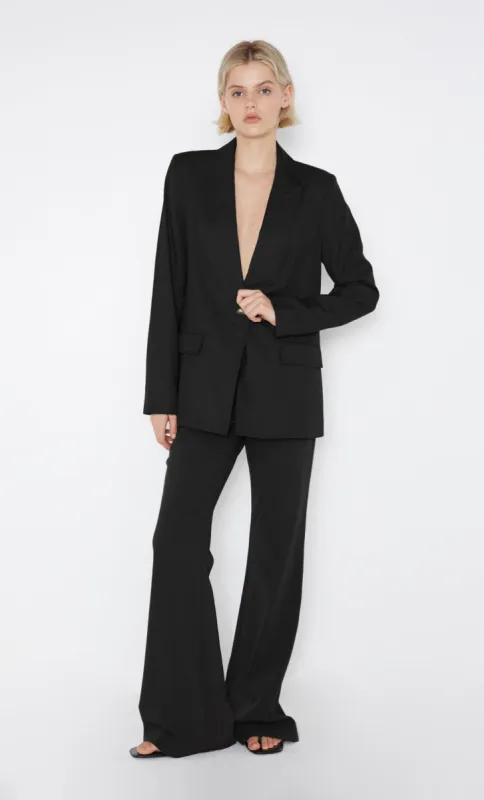 MARISSA BLAZER - BLACK sold by bec + bridge
