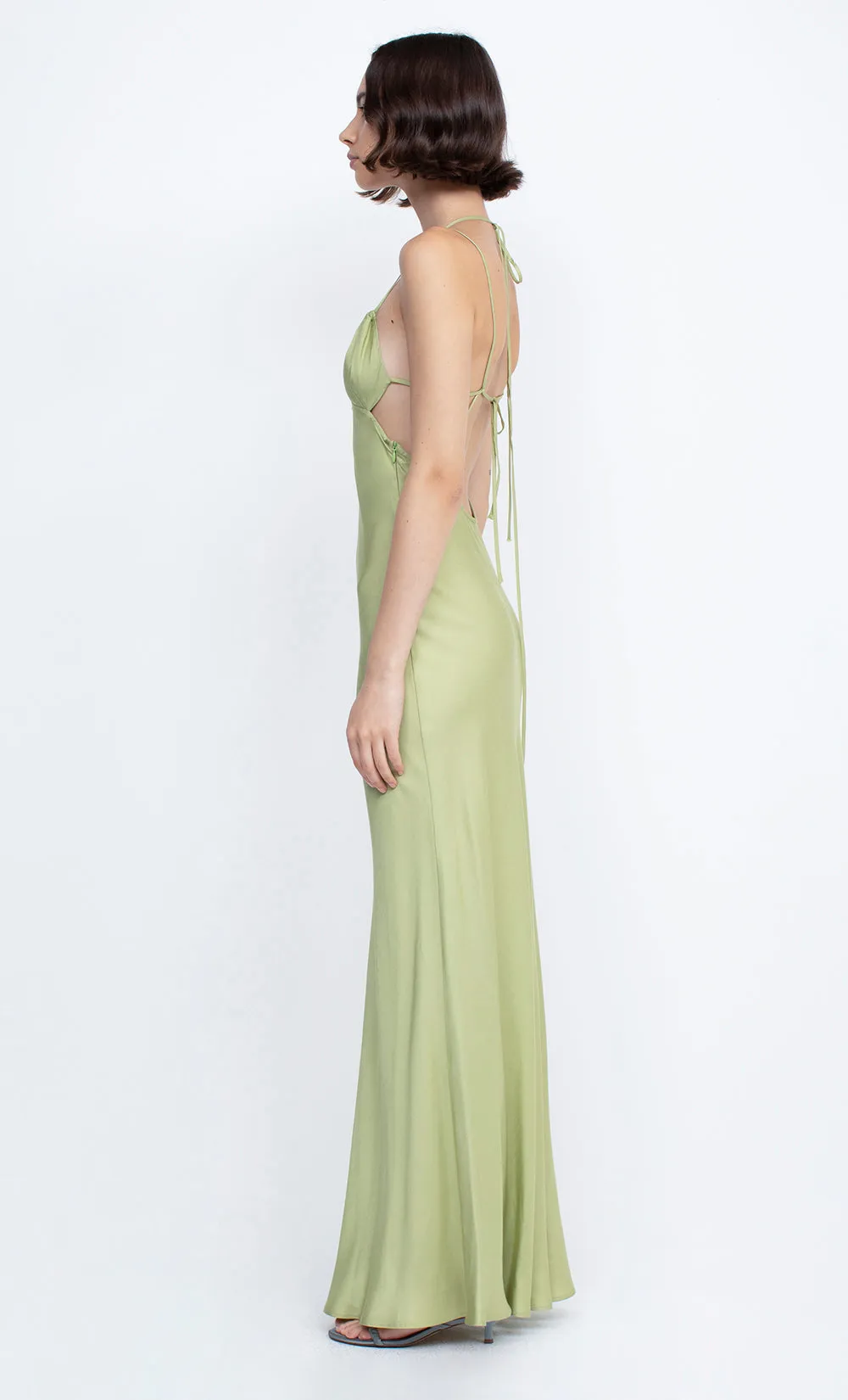KAI STRAPPY MAXI DRESS - PEAR SORBET sold by bec + bridge product image thumbnail 3