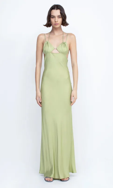 KAI STRAPPY MAXI DRESS - PEAR SORBET sold by bec + bridge