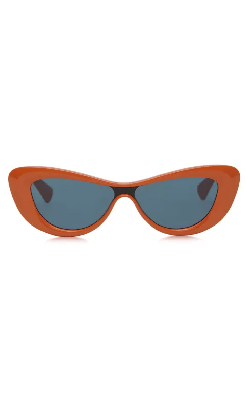 BEACH SEEKER SUNGLASSES - FIESTA ORANGE sold by bec + bridge
