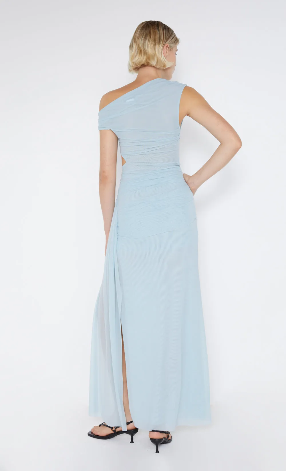 VICTORIA ASYM DRESS - SKY BLUE sold by bec + bridge product image thumbnail 3