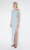 VICTORIA ASYM DRESS - SKY BLUE sold by bec + bridge