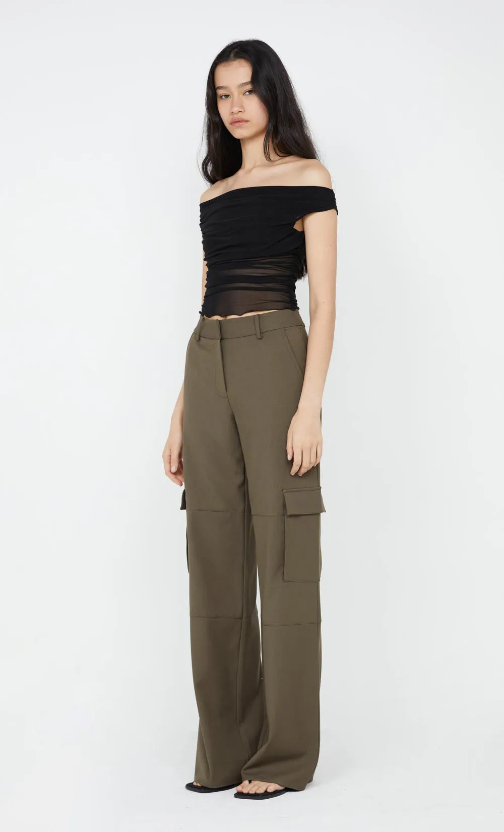 PIA OFF SHOULDER TOP - BLACK sold by bec + bridge product image thumbnail 4