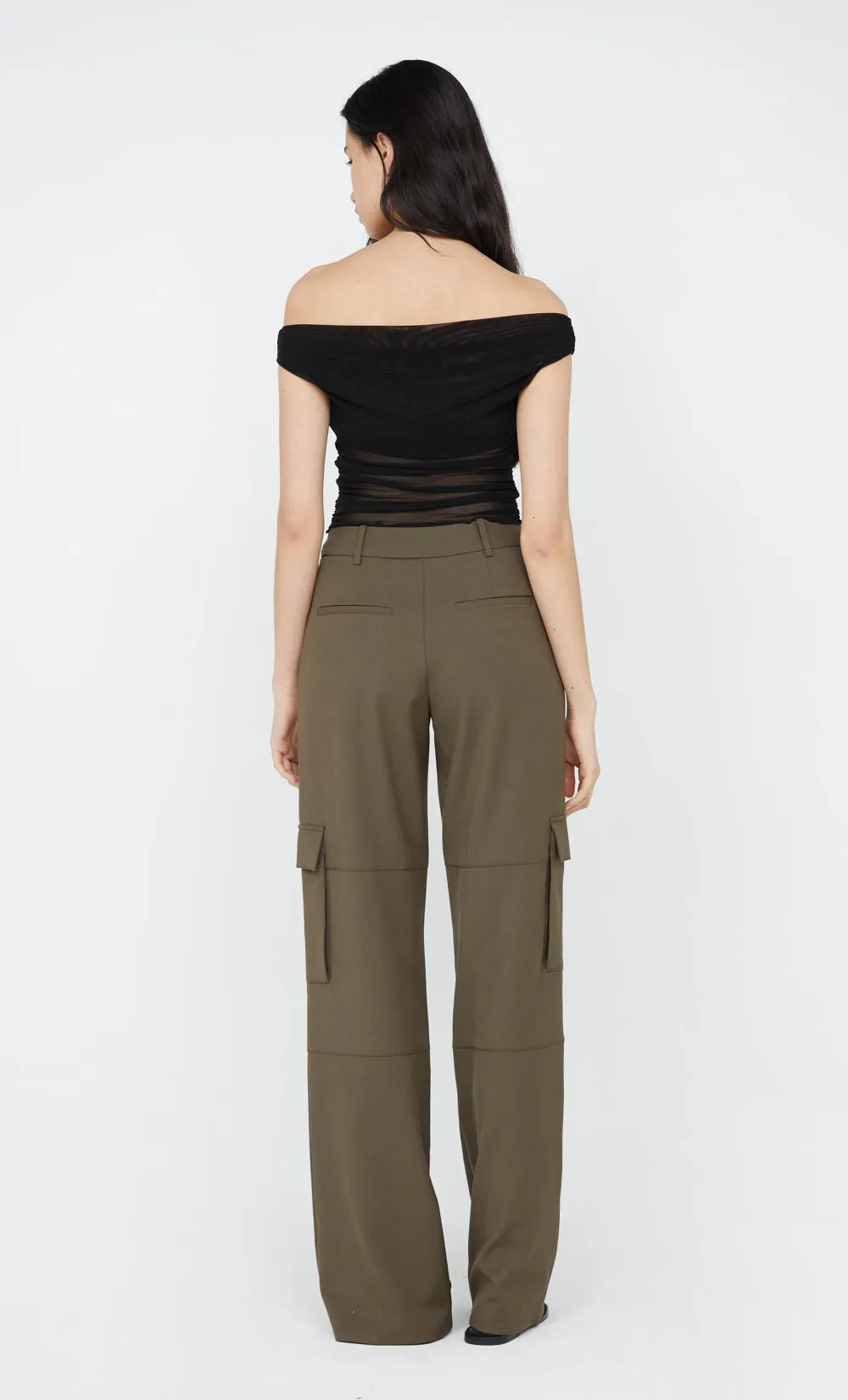 PIA OFF SHOULDER TOP - BLACK sold by bec + bridge product image thumbnail 3