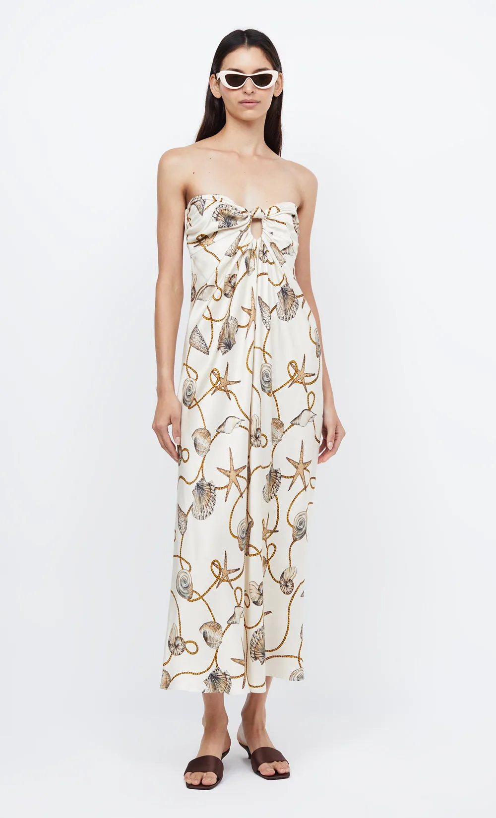 BAYSIDE STRAPLESS MAXI - PARISIAN SHELL sold by bec + bridge