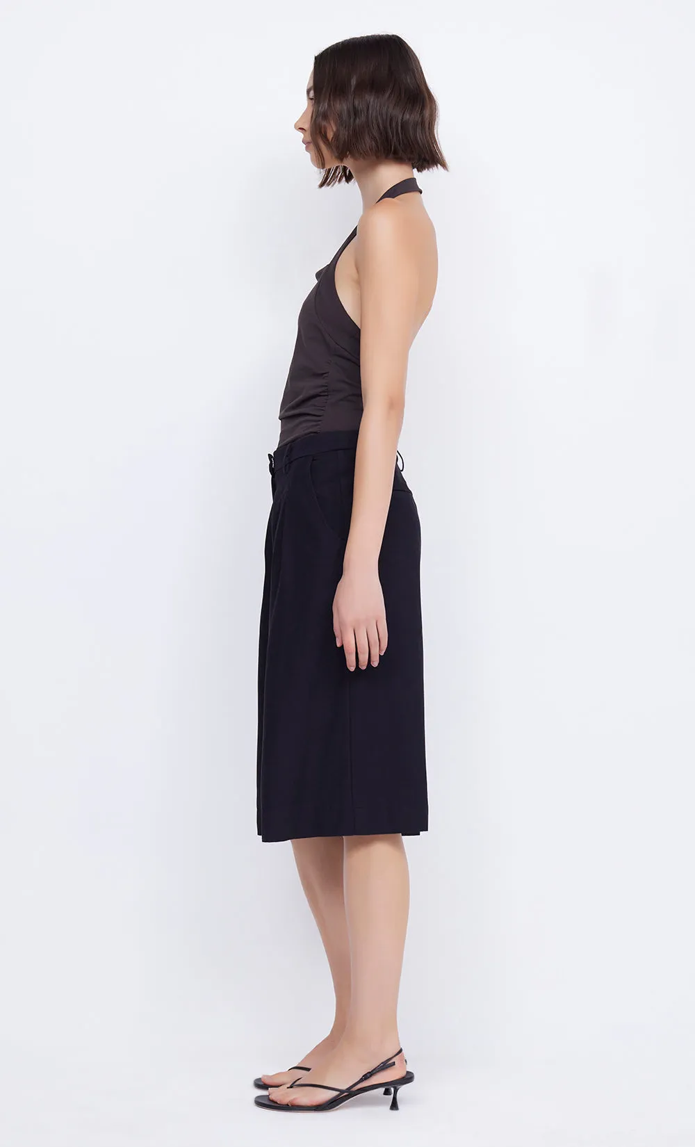 BLANCHE HALTER TOP - ESPRESSO sold by bec + bridge product image thumbnail 5