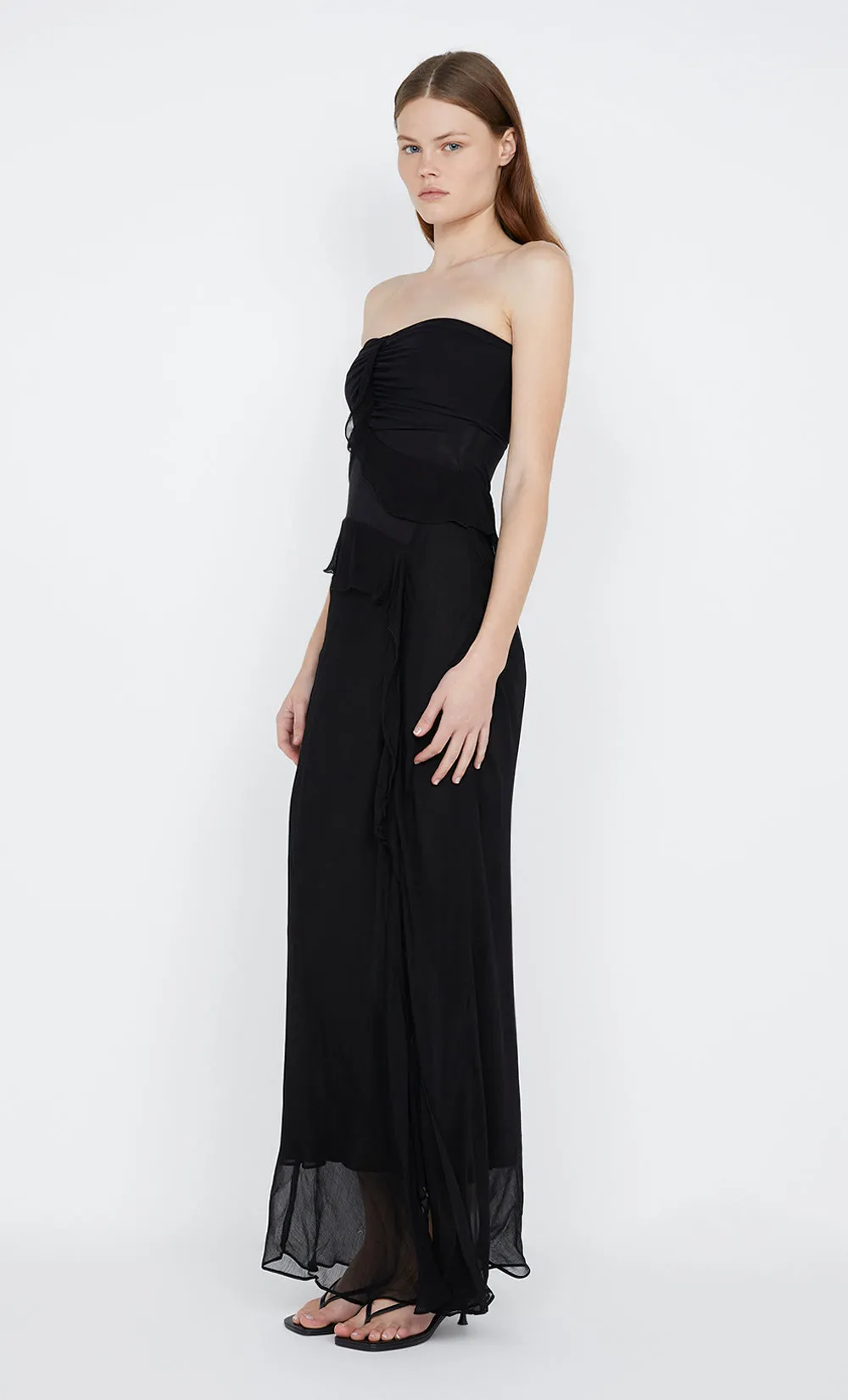 MARESCA STRAPLESS DRESS - BLACK sold by bec + bridge product image thumbnail 3