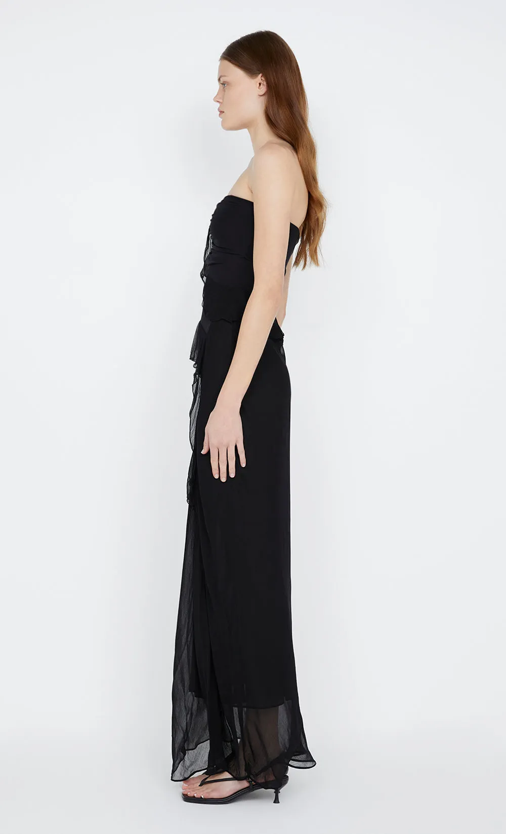 MARESCA STRAPLESS DRESS - BLACK sold by bec + bridge product image thumbnail 4