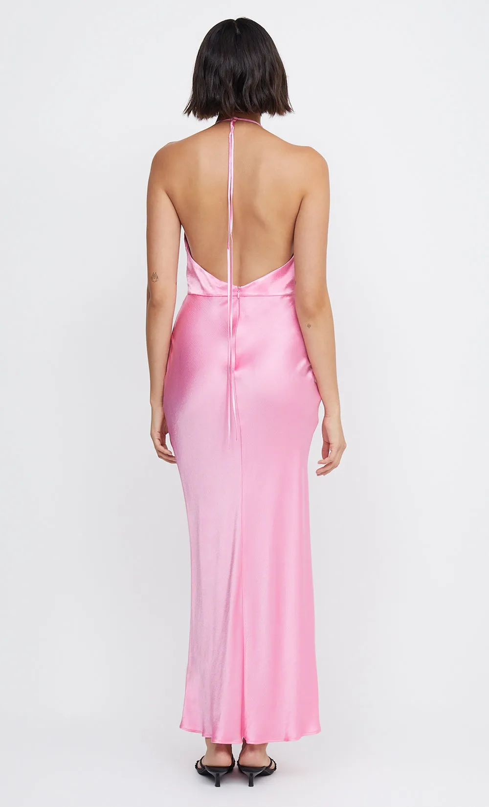 INDI HALTER MAXI DRESS - CANDY PINK sold by bec + bridge product image thumbnail 5