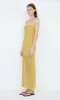 CALISTA STRAPLESS DRESS - CITRUS sold by bec + bridge