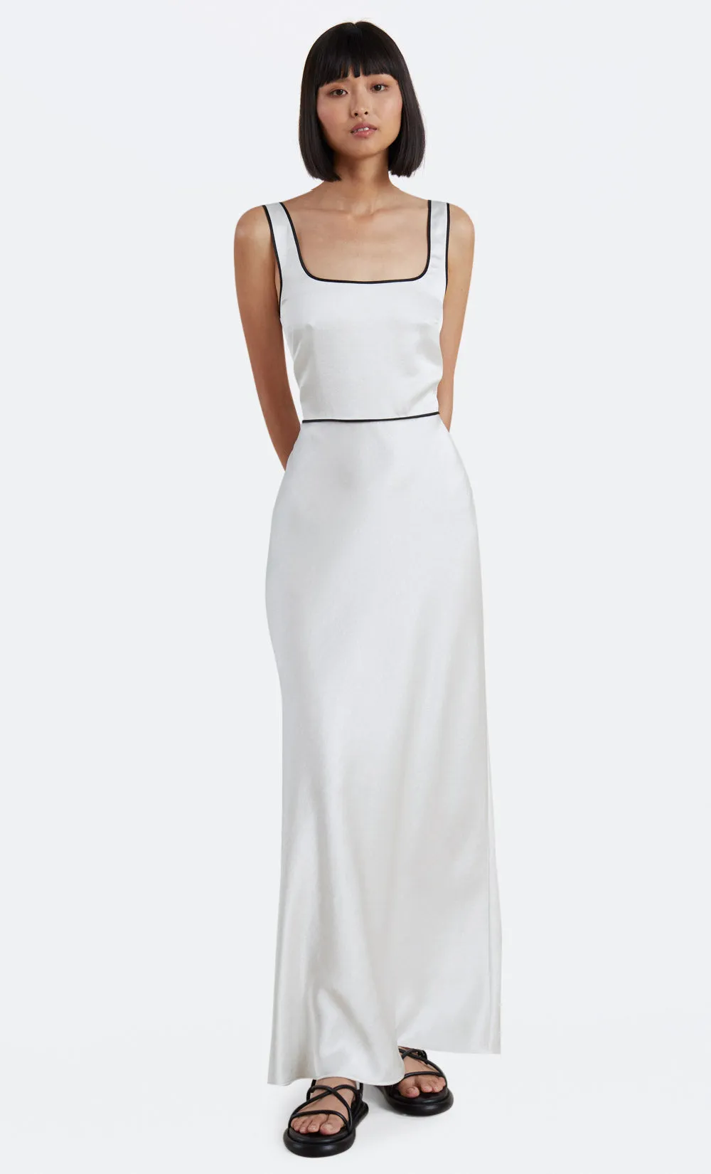 KIMBERLY MAXI DRESS - IVORY sold by bec + bridge