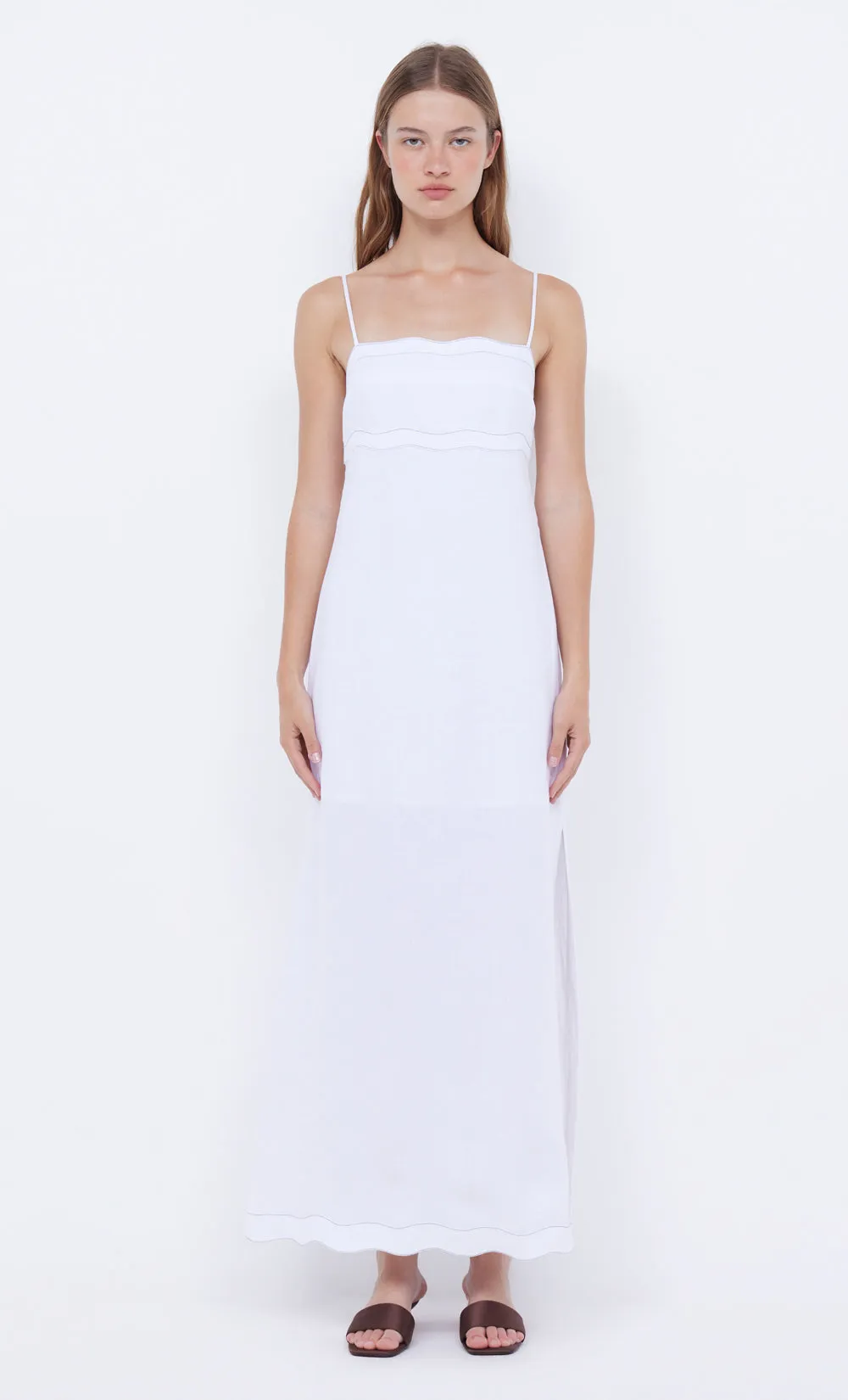 TALLULAH MAXI DRESS - WHITE sold by bec + bridge