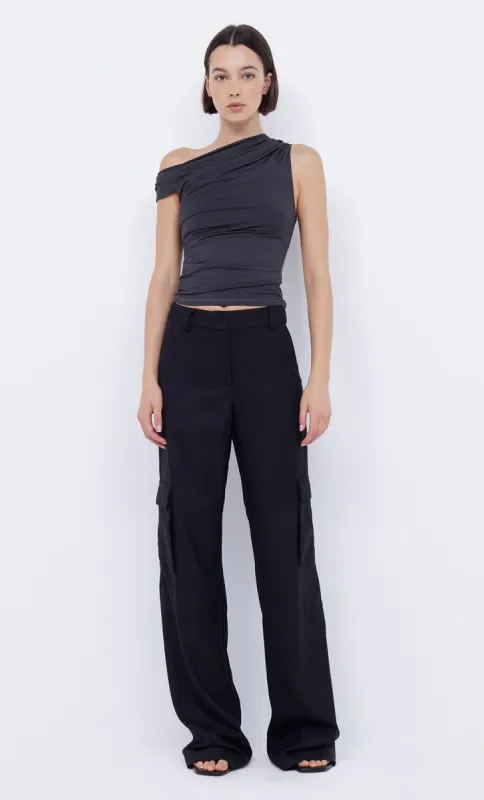 SERENE TOP - CHARCOAL sold by bec + bridge