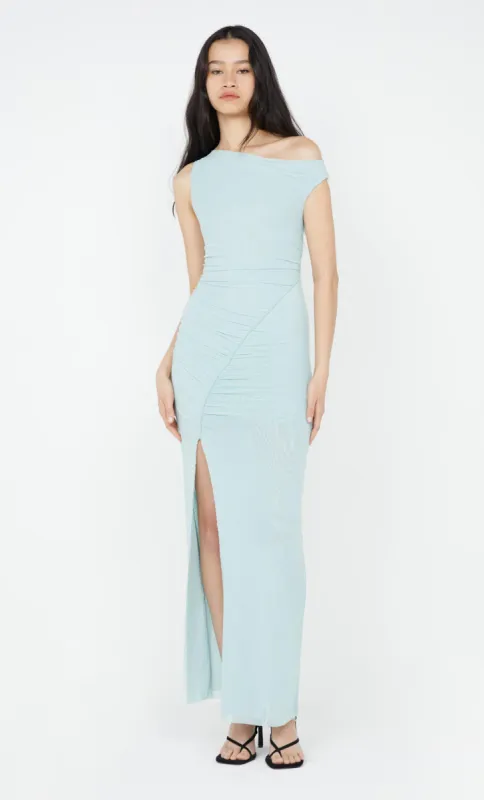 SANIA ASYM DRESS - DUCK EGG sold by bec + bridge