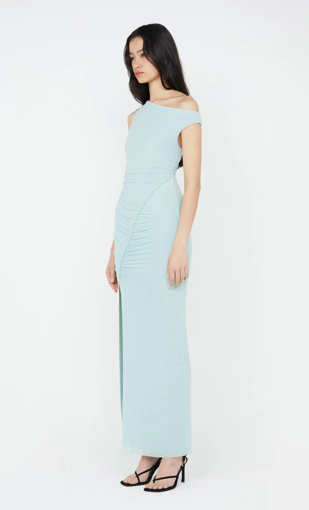 SANIA ASYM DRESS - DUCK EGG sold by bec + bridge product image thumbnail 3